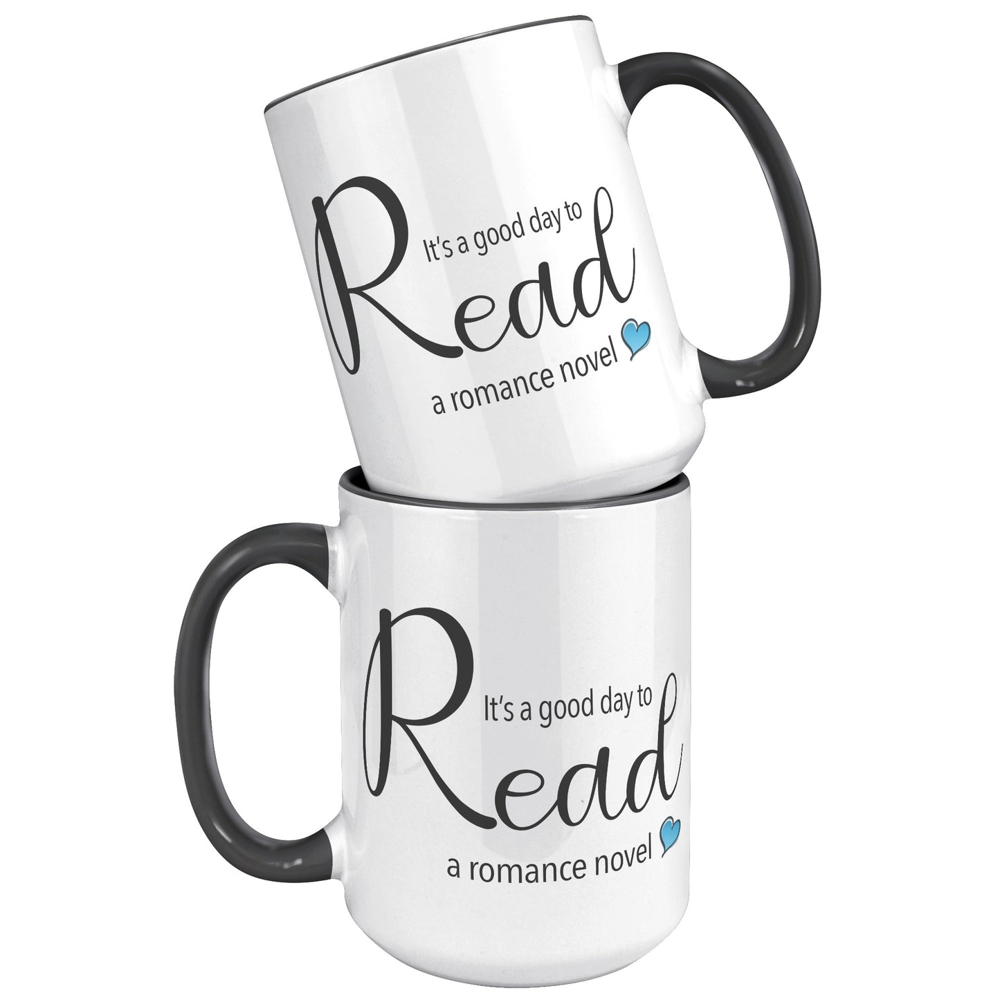 A good day to read - Color Accent Mug (15oz)