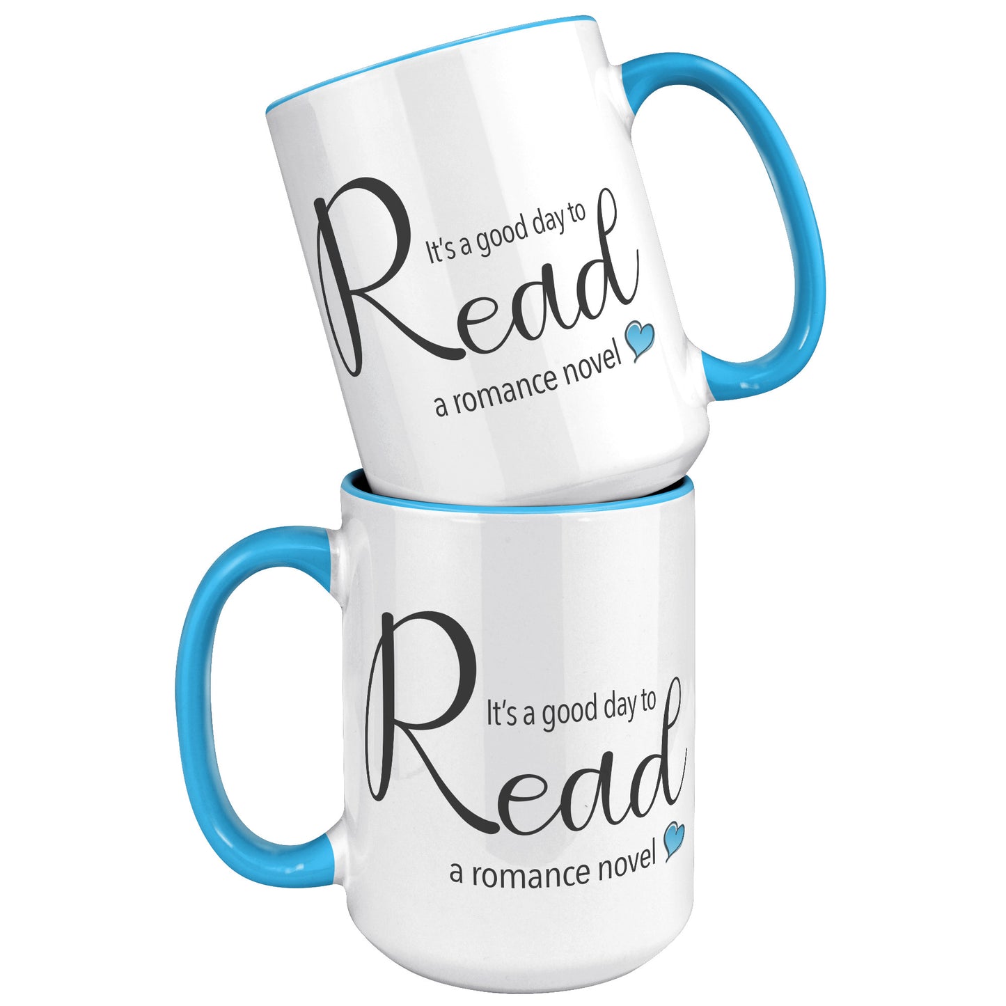 A good day to read - Color Accent Mug (15oz)