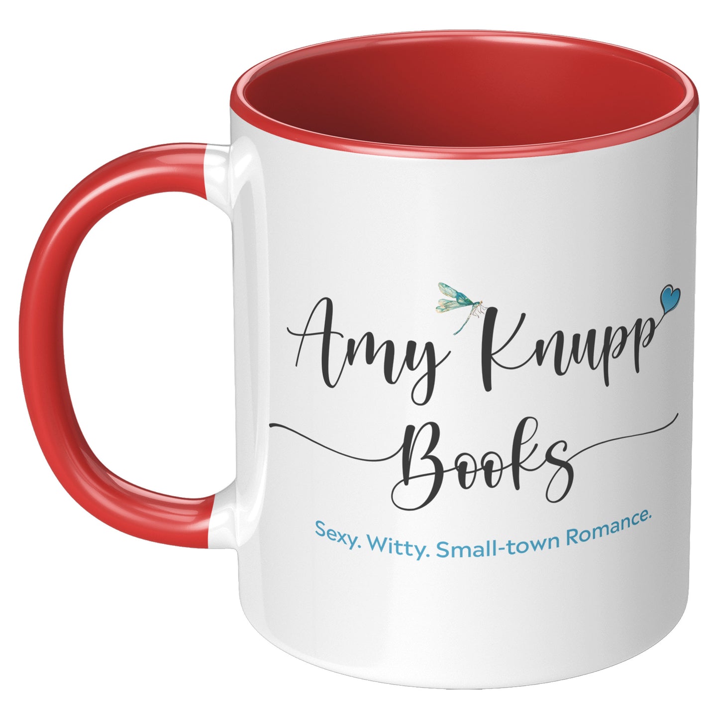 Amy Knupp Books Color Accent Mug (11oz)