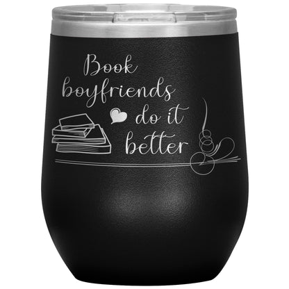 Book Boyfriends - Wine Tumbler