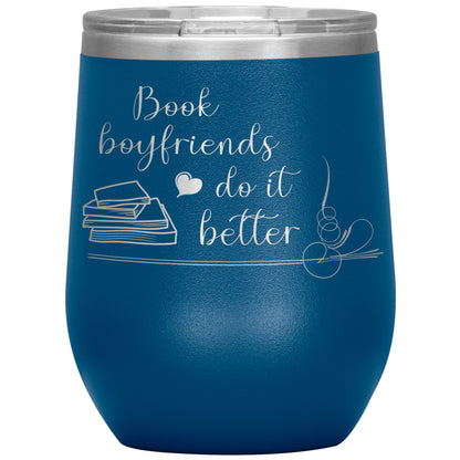 Book Boyfriends - Wine Tumbler