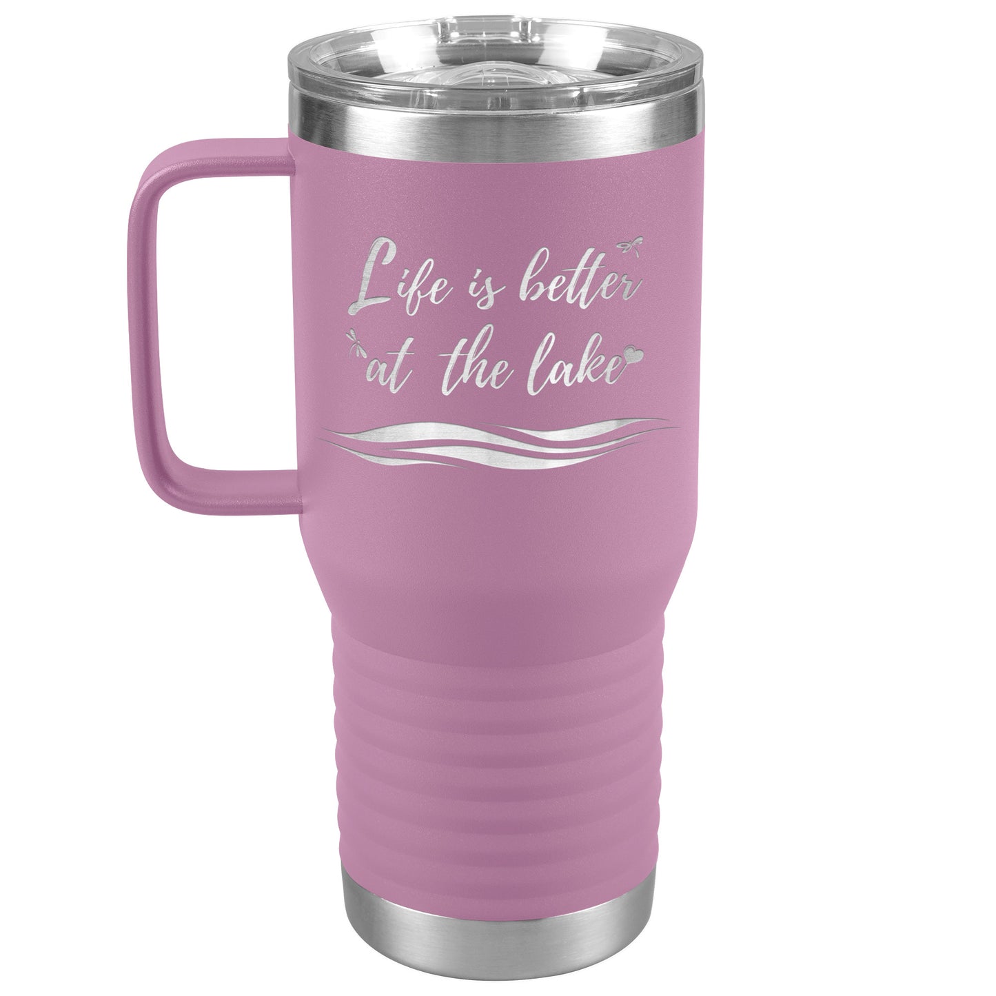 Life is better at the lake - Large Tumbler