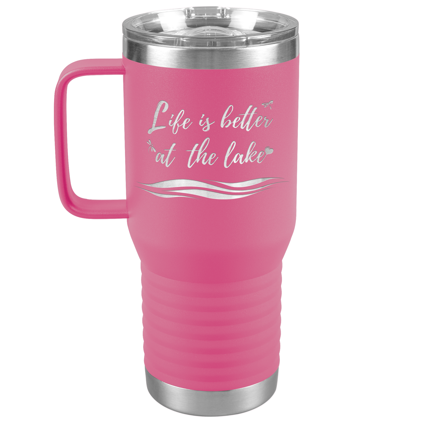 Life is better at the lake - Large Tumbler