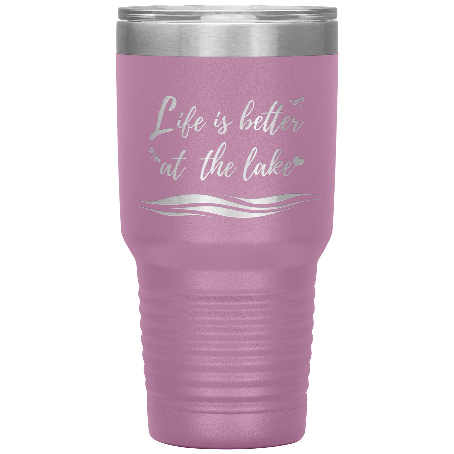 Life is better at the lake - Large Tumbler