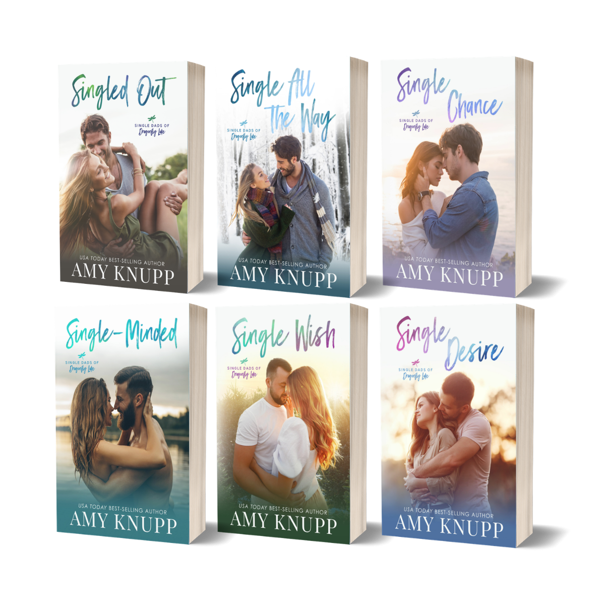 Single Dads of Dragonfly Lake Series Bundle (paperback)