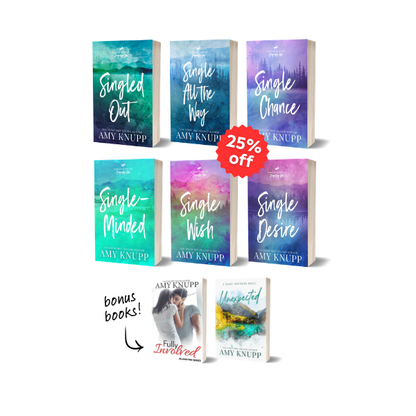 Single Dads of Dragonfly Lake Complete Series Bundle + 2 bonus books (paperback)