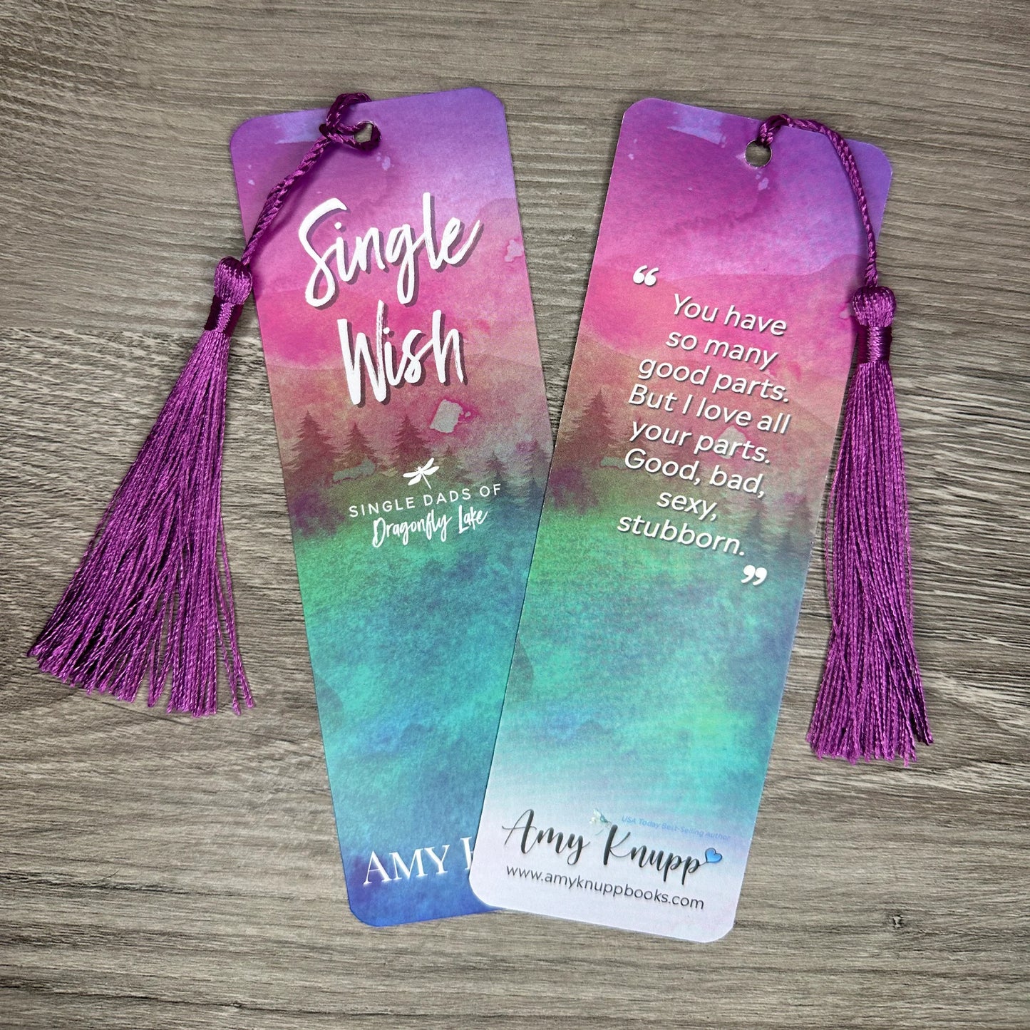 Single Dads of Dragonfly Lake Bookmarks