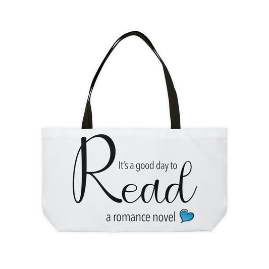 A good day to read weekender tote bag