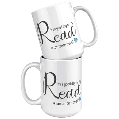 A good day to read - Color Accent Mug (15oz)