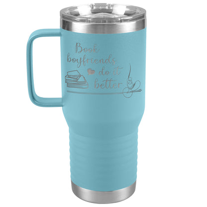 Book Boyfriends - Travel Tumbler w/handle